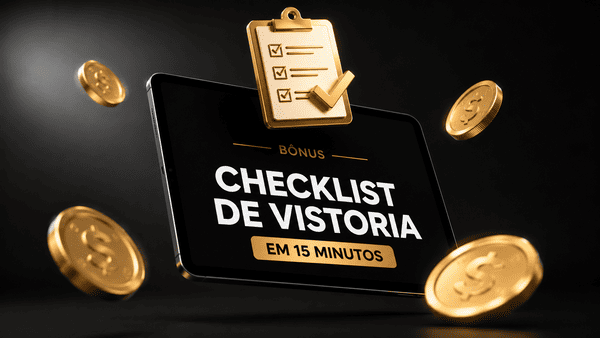 Mockup do Checklist de Vistoria de 15 Minutos